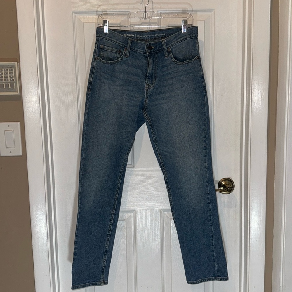 Od Navy Athletic Fit jeans for men in size 29 x 30